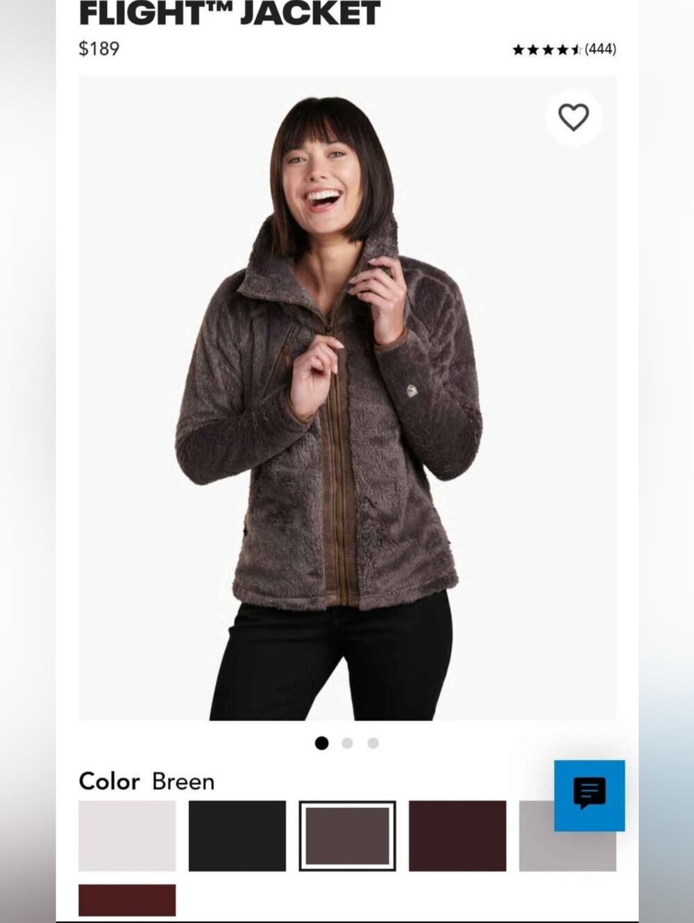 Kuhl - Flight Jacket - Small - Breen Color